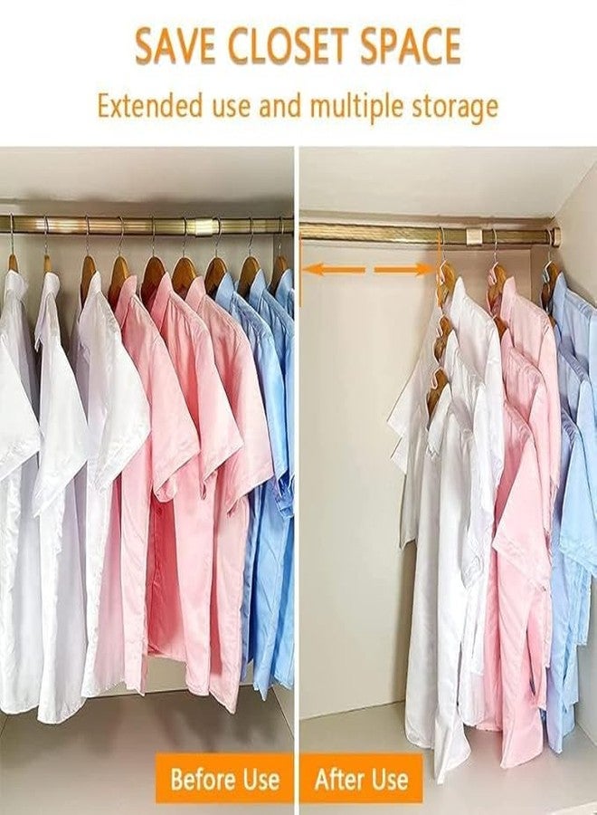 BLACK PANDA 30-Piece Clothes Hanger Connector Hooks - Space-Saving Cascading Wardrobe/Closet Organizer Extenders - Increase Hanging Capacity, Durable & Easy to Use - Image 4